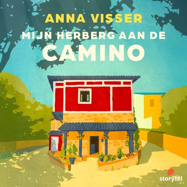 Mijn herberg aan de Camino – omslag van het luisterboek van Anna Visser