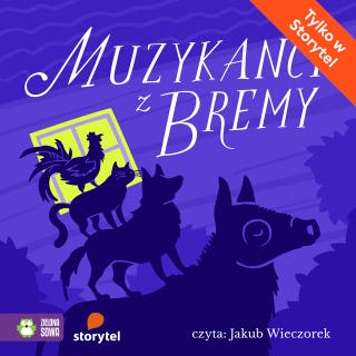 Muzykanci z Bremy – okładka audiobooka, autor Barbara Supeł