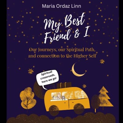 My Best Friend & I – omslag van het luisterboek van Maria Ordaz Linn