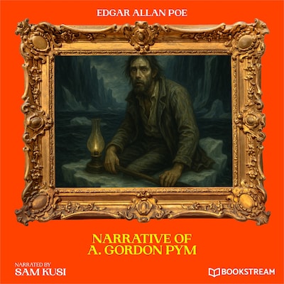 Narrative of A. Gordon Pym – omslag til lydbogen af Edgar Allan Poe
