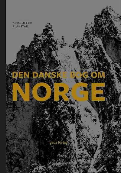 Den danske bog om Norge – omslag til lydbogen af Kristoffer Flakstad