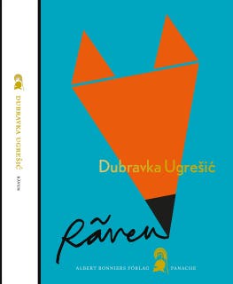 Räven – omslag till ljudboken av Dubravka Ugresic