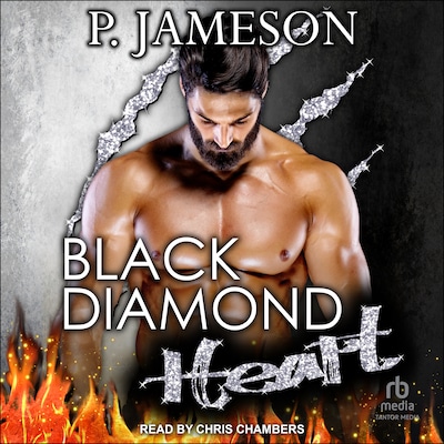 Black Diamond Heart – omslag til lydbogen af P. Jameson