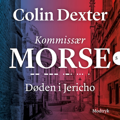 Døden i Jericho – omslag til lydbogen af Colin Dexter