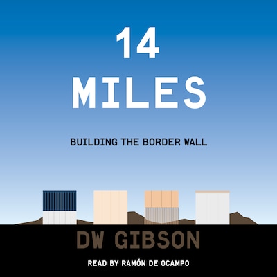 14 Miles – omslag til lydbogen af DW Gibson