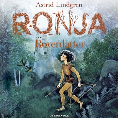 Ronja Røverdatter – omslag til lydbogen af Astrid Lindgren