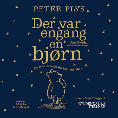 Peter Plys. Der var engang en bjørn - Historier fra inden det hele begyndte – omslag til lydbogen af Jane Riordan