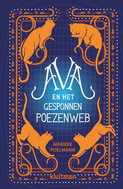 Ava en het gesponnen poezenweb – omslag van het luisterboek van Marieke Poelmann