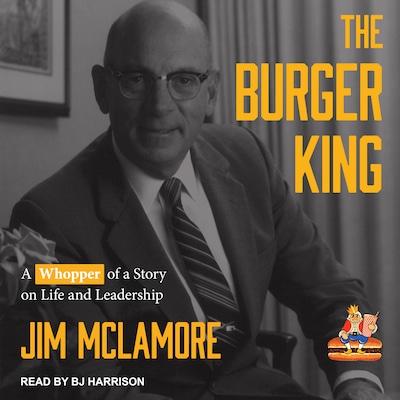 The Burger King – omslag til lydbogen af Jim McLamore