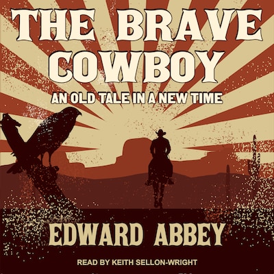 The Brave Cowboy – omslag til lydbogen af Edward Abbey