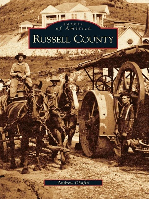 Russell County – omslag til lydbogen af Andrew Chafin