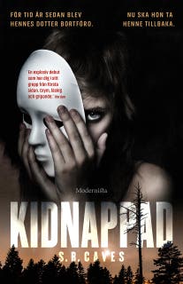 Kidnappad – omslag till ljudboken av S.B. Caves