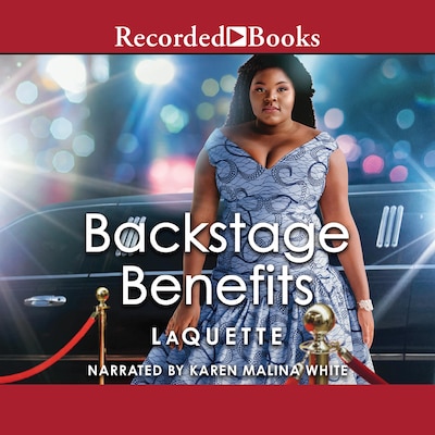 Backstage Benefits – omslag til lydbogen af LaQuette