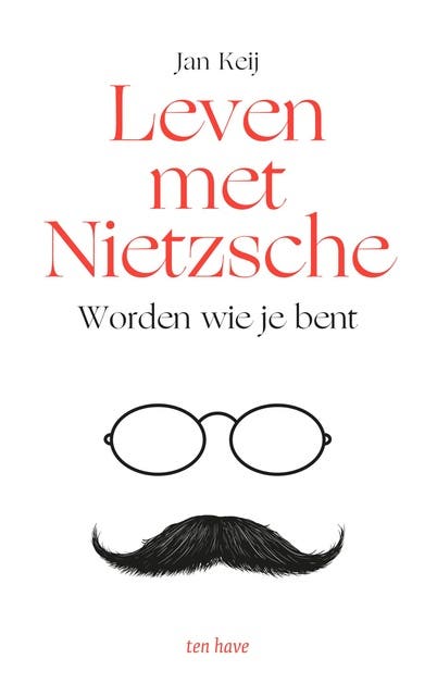Leven met Nietzsche: Worden wie je bent – omslag van het luisterboek van J. Keij