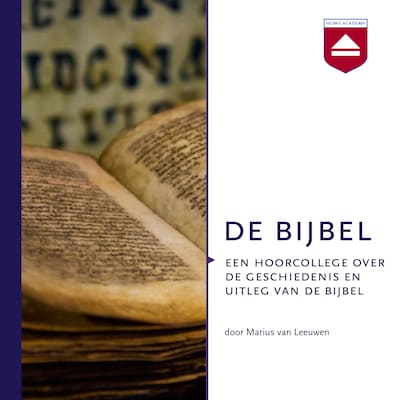 De Bijbel – omslag van het luisterboek van Marius van Leeuwen