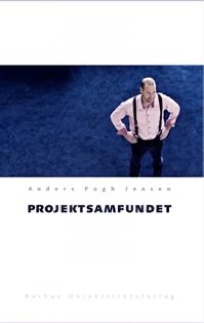 Projektsamfundet – omslag til lydbogen af Anders Fogh Jensen