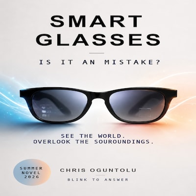 Smart Glasses – omslag till ljudboken av Chris Oguntolu