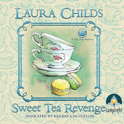 Sweet Tea Revenge – omslag til lydbogen af Laura Childs