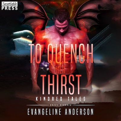To Quench Her Thirst – omslag til lydbogen af Evangeline Anderson