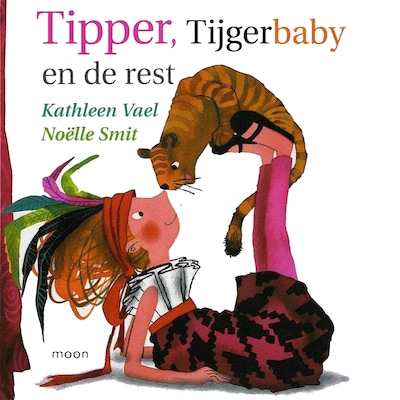 Tipper, Tijgerbaby en de rest – omslag van het luisterboek van Kathleen Vael