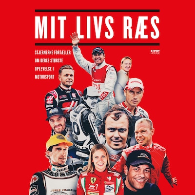 Mit livs ræs – omslag til lydbogen af Ulrik Jönsson