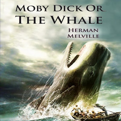 The Whale – omslag til lydbogen af Herman Melville