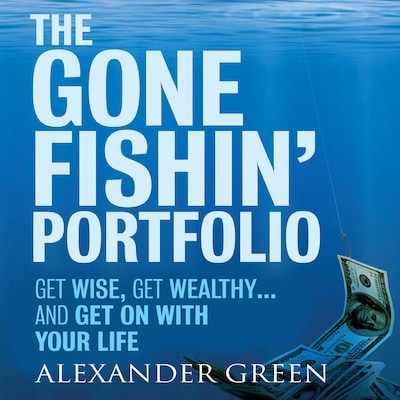 The Gone Fishin' Portfolio – omslag til lydbogen af Steve Alexander, Sjuggerud Green