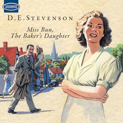 Miss Bun, The Baker's Daughter – omslag til lydbogen af D.E. Stevenson