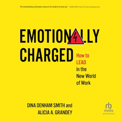 Emotionally Charged – omslag til lydbogen af Dina Denham Smith, Alicia A. Grandey