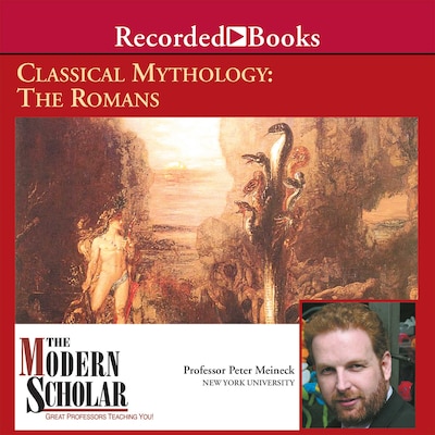 Classical Mythology – omslag till ljudboken av Peter Meineck
