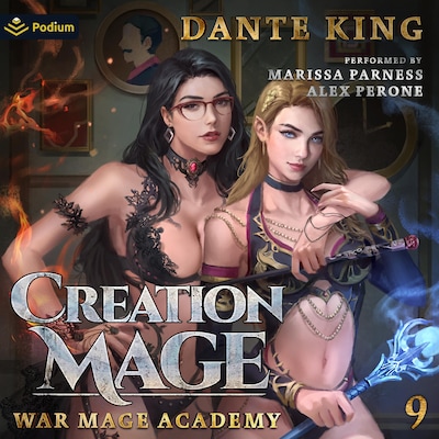 Creation Mage 9 – omslag til lydbogen af Dante King