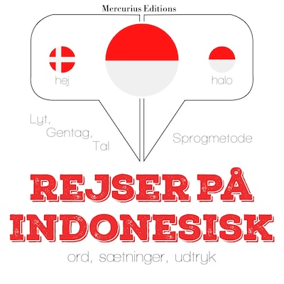Rejser på indonesisk – omslag til lydbogen af JM Gardner