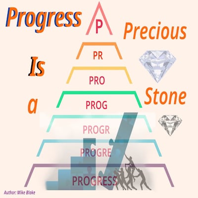 Progress – omslag til lydbogen af Unknown Author