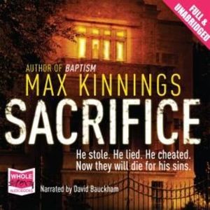 Sacrifice – okładka audiobooka, autor Max Kinnings
