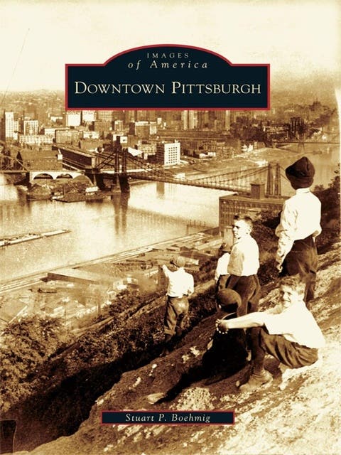 Downtown Pittsburgh – omslag til lydbogen af Stuart P Boehmig
