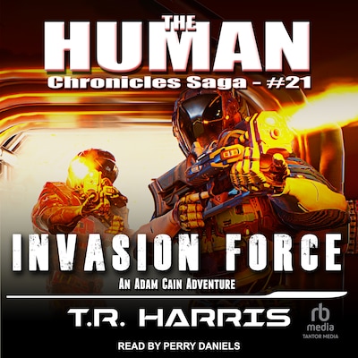 Invasion Force – omslag til lydbogen af T.R. Harris