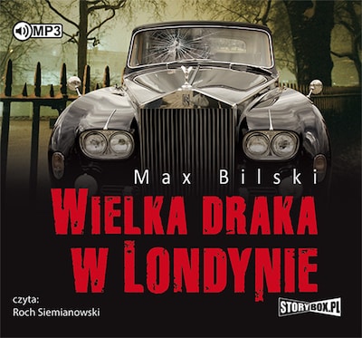 Podróże ze śmiercią. Tom 4. Wielka draka w Londynie. – okładka audiobooka, autor Max Bilski