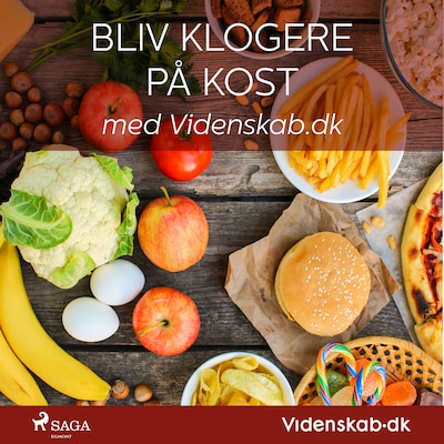 Bliv klogere på kost med Videnskab.dk – omslag til lydbogen af . Videnskab.dk