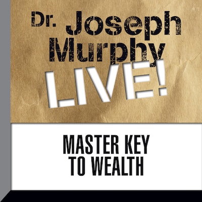 Master Key to Wealth – omslag til lydbogen af Joseph Murphy