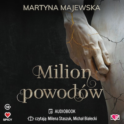 Milion powodów – okładka audiobooka, autor Martyna Majewska