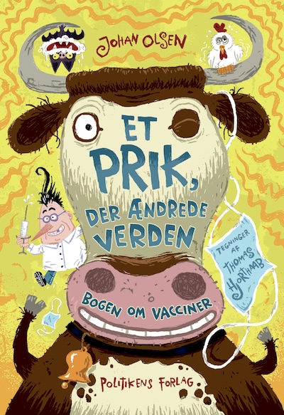 Et prik, der ændrede verden – omslag til lydbogen af Johan Olsen