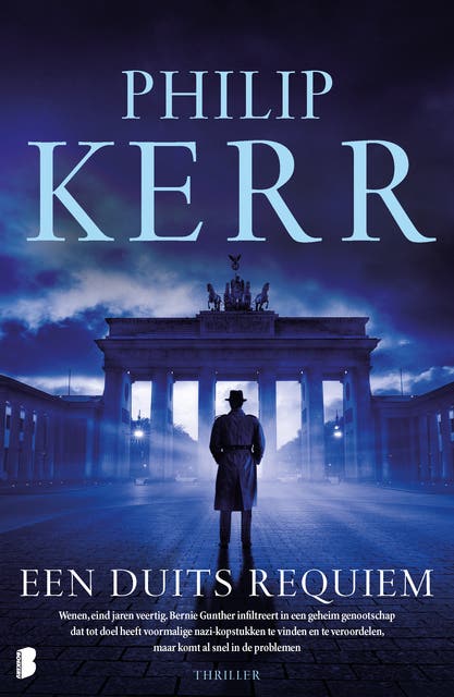Een Duits requiem: Wenen, eind jaren veertig. Bernie Gunther infiltreert in een geheim genootschap dat tot doel heeft voormalige nazikopstukken te vin – omslag van het luisterboek van Philip Kerr