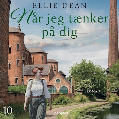 Når jeg tænker på dig – omslag til lydbogen af Ellie Dean
