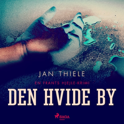 Den hvide by – omslag til lydbogen af Jan Thiele