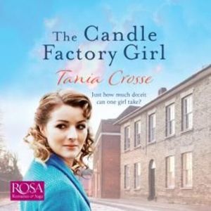 The Candle Factory Girl – okładka audiobooka, autor Tania Crosse