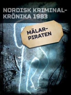 Mälarpiraten – omslag till ljudboken av Diverse