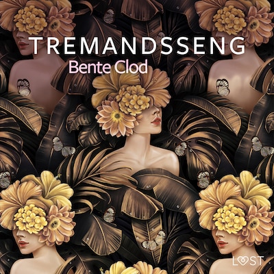 Tremandsseng – erotisk novelle – omslag til lydbogen af Bente Clod