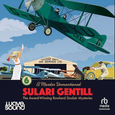 A Murder Unmentioned – omslag til lydbogen af Sulari Gentill