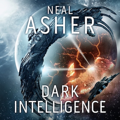 Dark Intelligence – omslag til lydbogen af Neal Asher