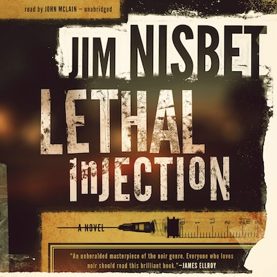 Lethal Injection – omslag til lydbogen af Jim Nisbet